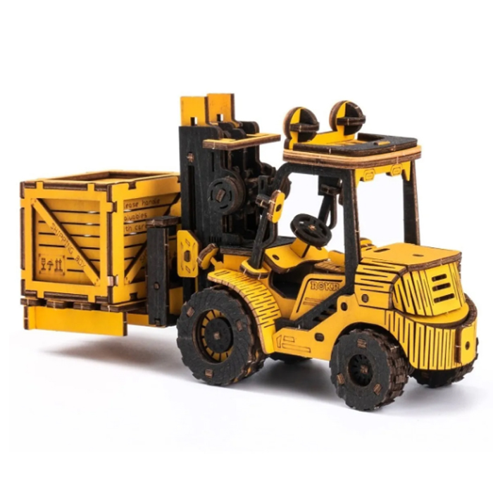 Rompecabezas 3D Madera Montacargas Ingeniería Robotime
