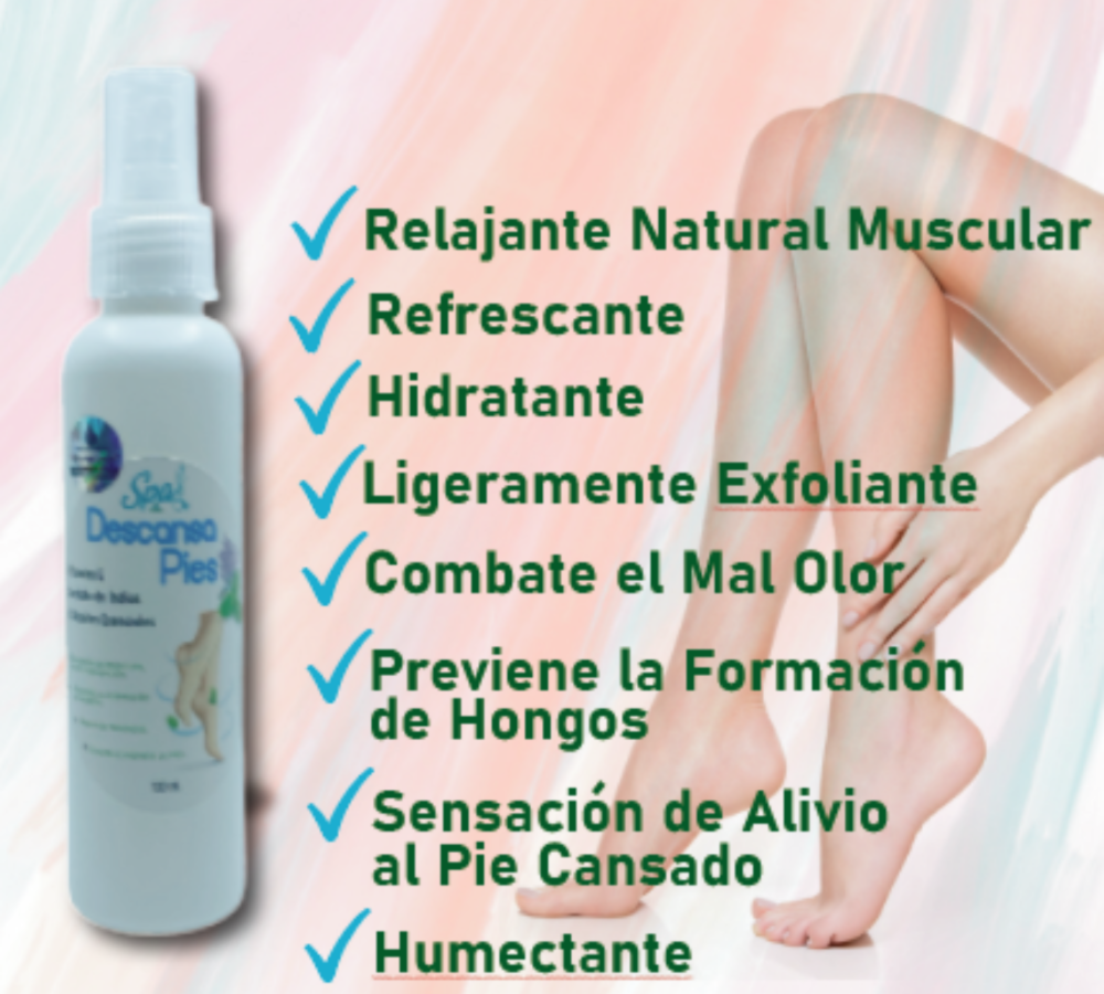 Loción descansa pies 120ml