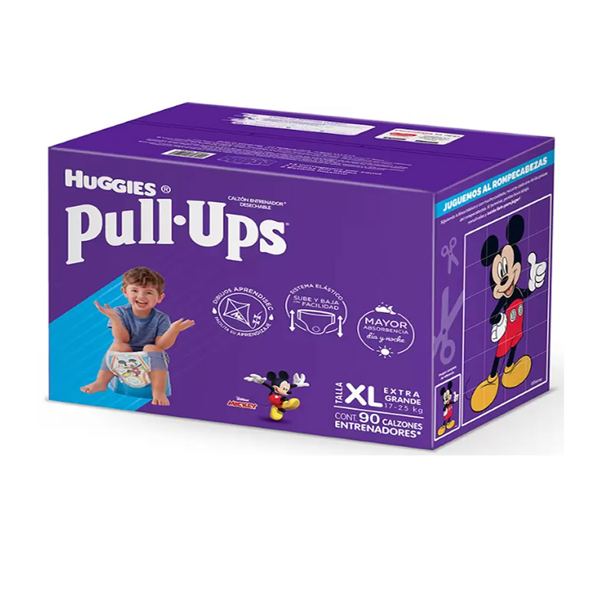 Calzoncitos Entrenadores para Niño Etapa 6 Pull-Ups 90 pzas