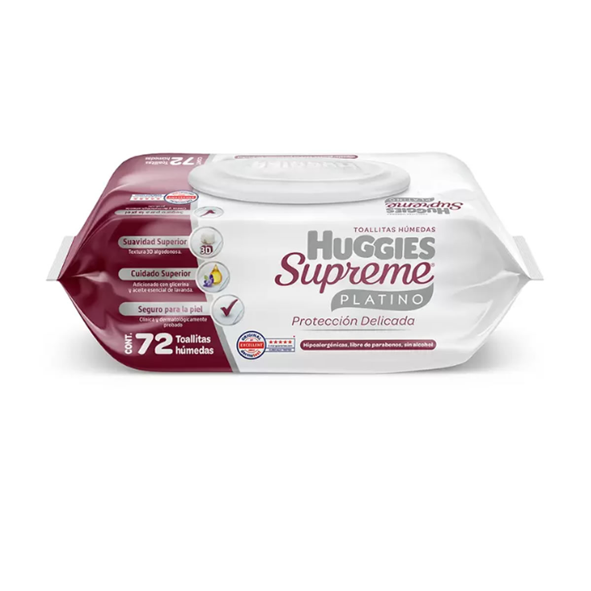 Huggies Supreme Platino Toallitas Húmedas para Bebe 1008 pzs