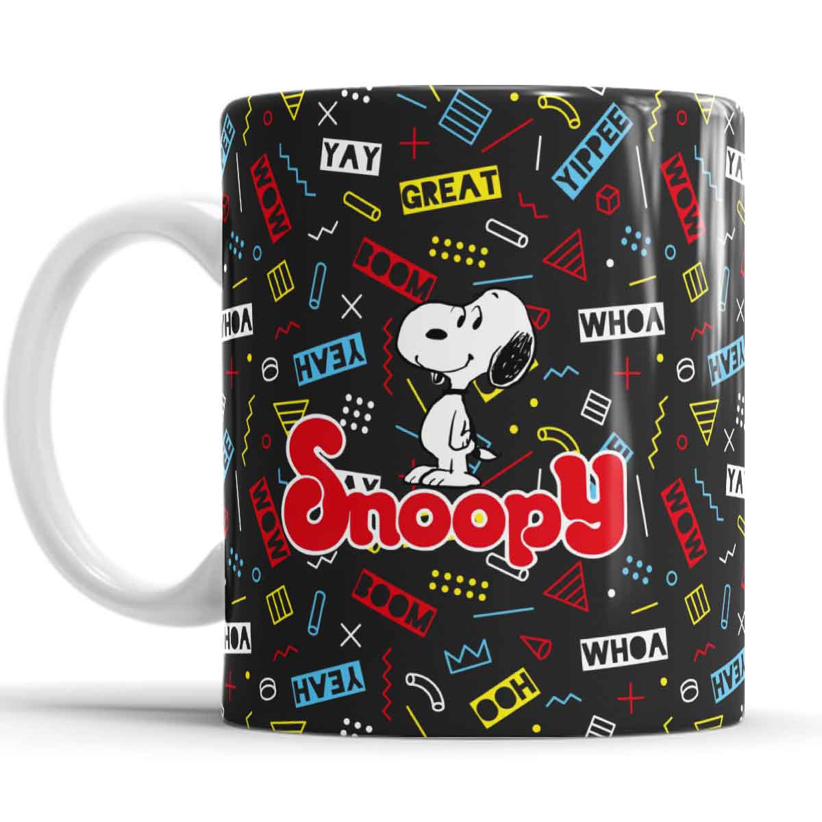 Taza Ceramica Snoopy para cafe 11 onzas