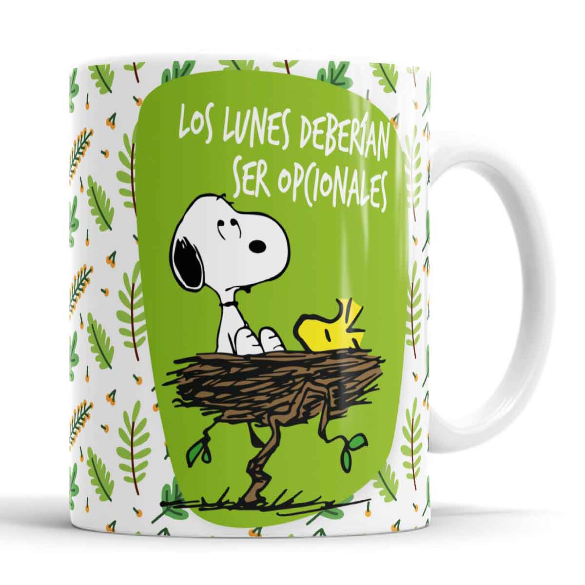 Taza Ceramica Snoopy para cafe 11 onzas