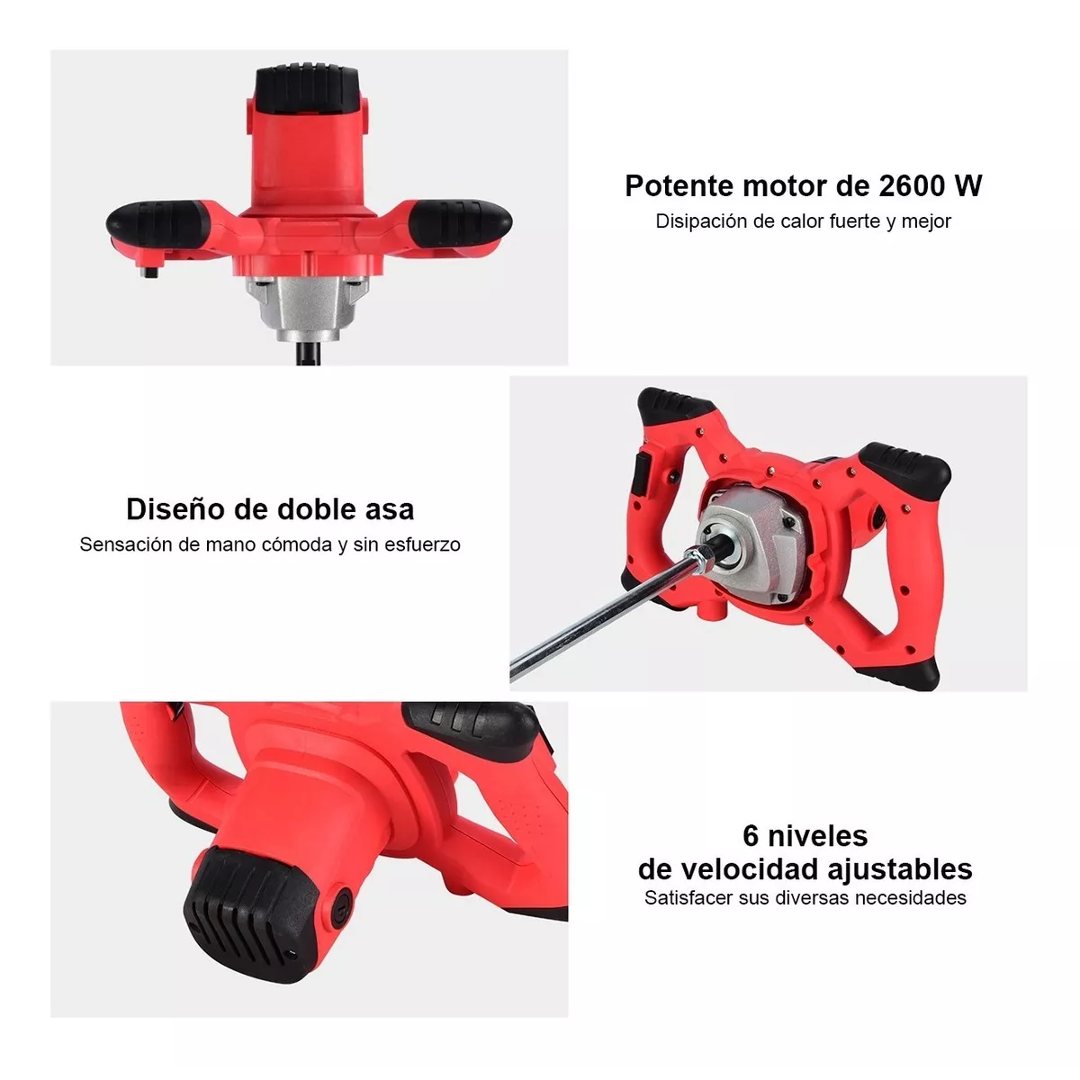 Agitador Industrial Eléctrico Del Mezclador De Cemento A C 1