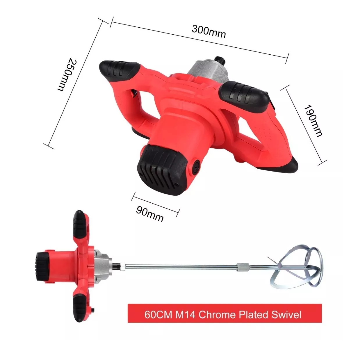 Agitador Industrial Eléctrico Del Mezclador De Cemento A C 1