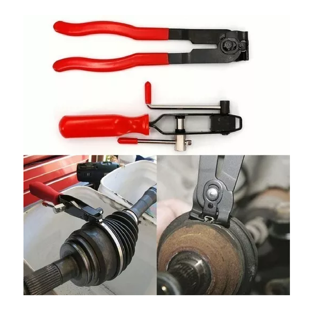 Pinzas Para Abrazaderas De Cubrepolvos Juntas Homocineticas