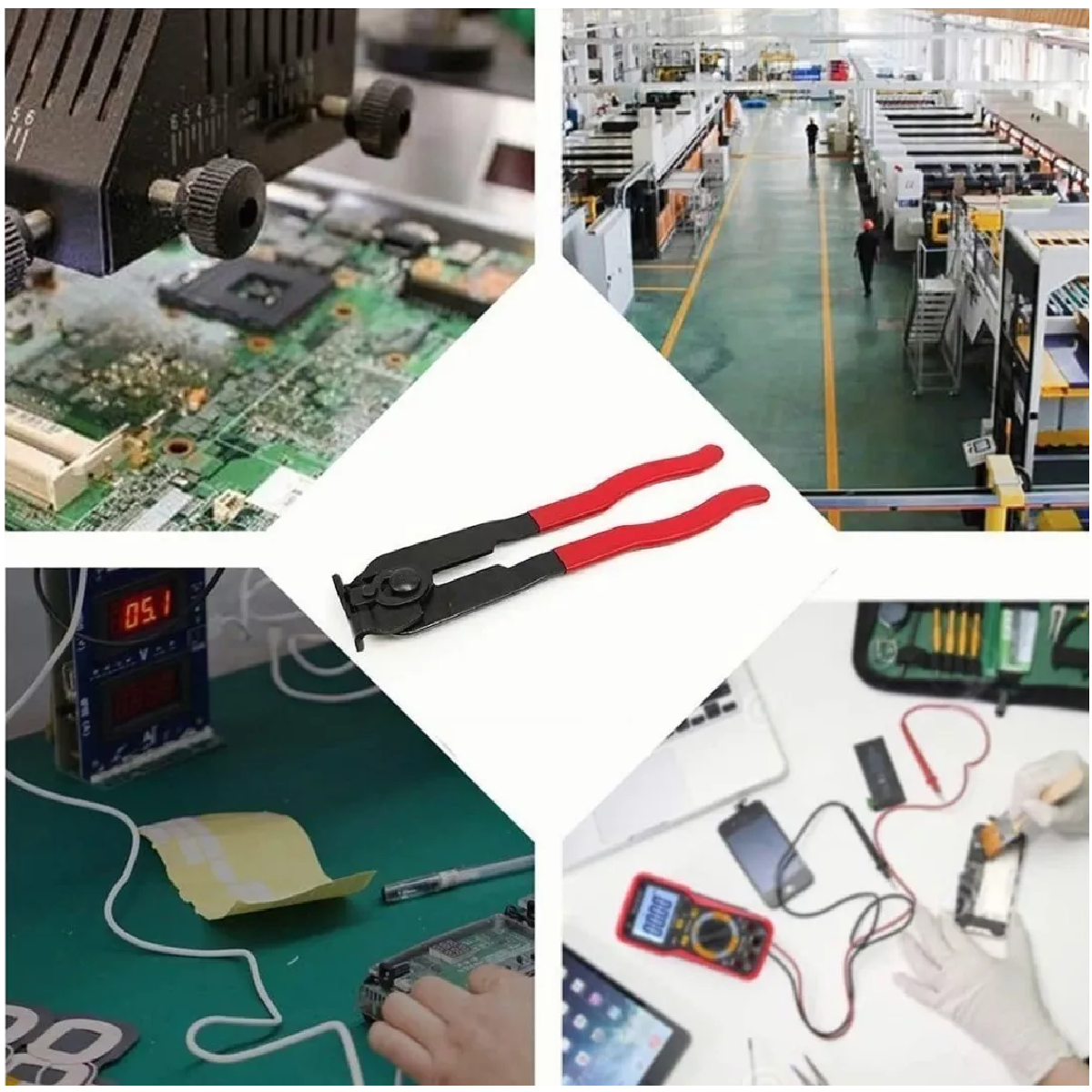 Pinzas Para Abrazaderas De Cubrepolvos Juntas Homocineticas