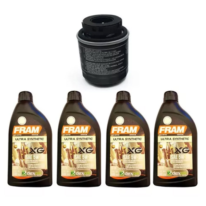 Kit Cambio Aceite Sintetico Vw Polo 1.2 Turbo Y Filtro