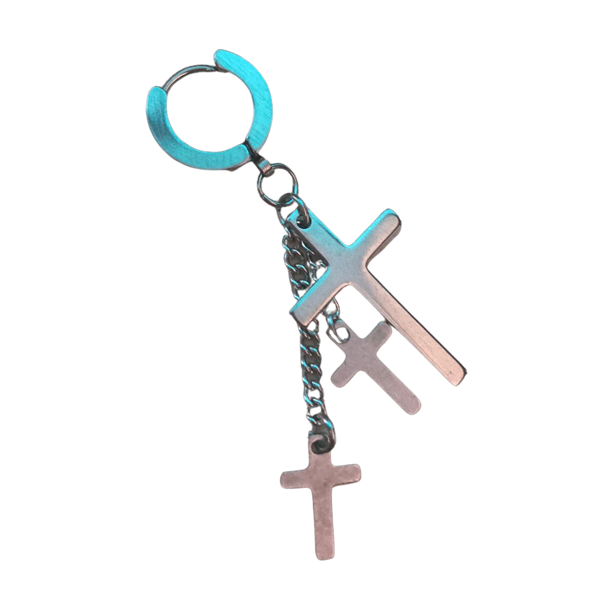 Piercing con Dijes de Cruz 