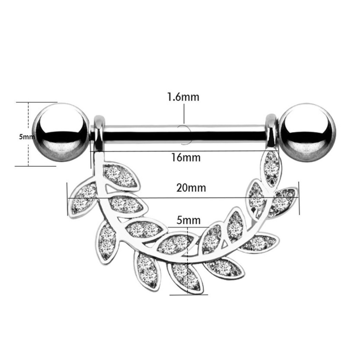 Piercing para Pezón