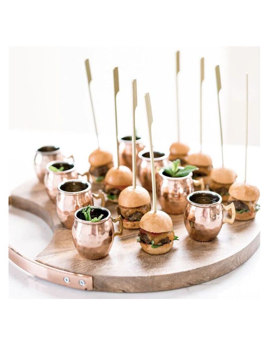 Vaso tequilero Café esspreso Shot acero inoxidable 4 piezas   