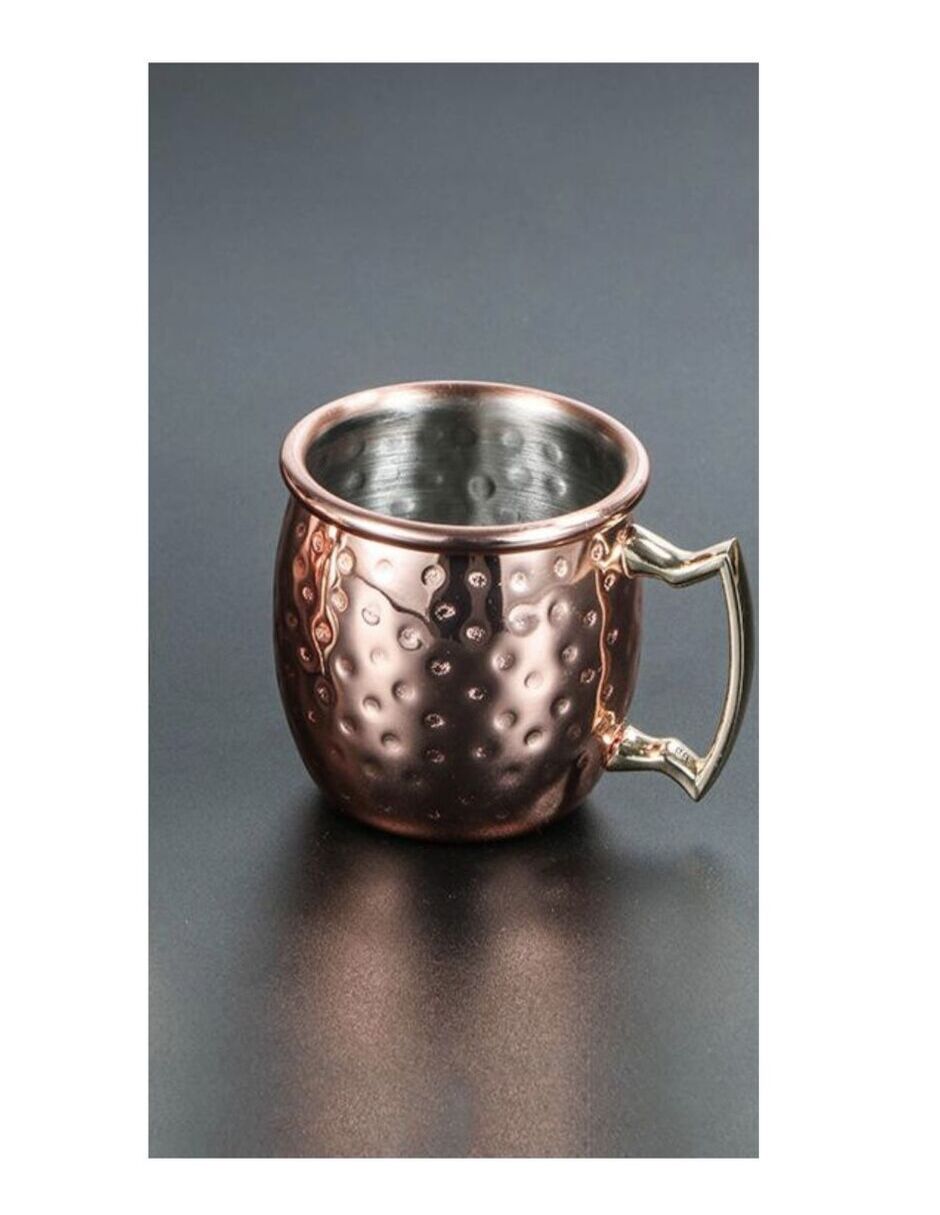 Vaso tequilero Café esspreso Shot acero inoxidable 4 piezas   