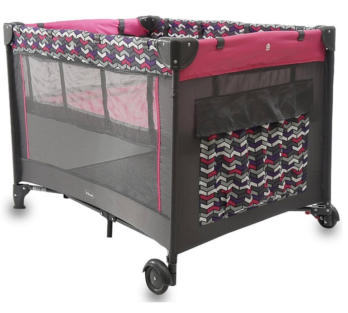 Cuna Corral De Viaje Prinsel 6009 D2 San Remo Rosa