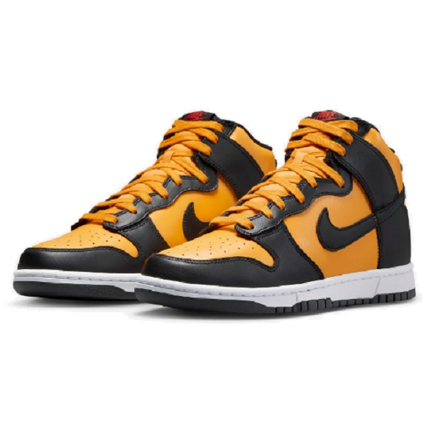 Tenis Nike Dunk Hi Retro Amarillo/negro Hombre