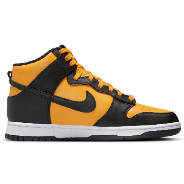 Tenis Nike Dunk Hi Retro Amarillo/negro Hombre