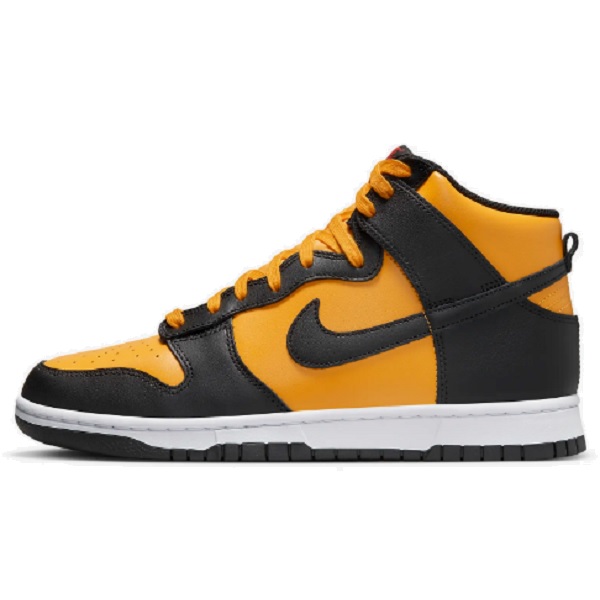 Tenis Nike Dunk Hi Retro Amarillo/negro Hombre