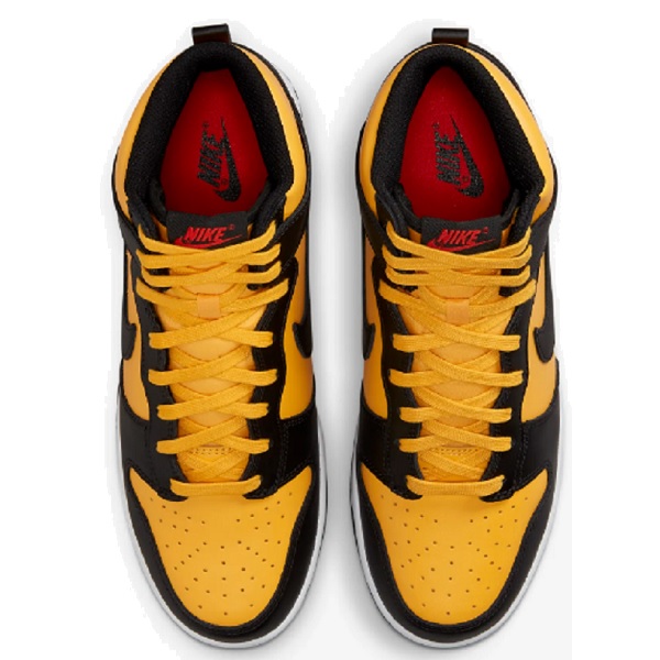 Tenis Nike Dunk Hi Retro Amarillo/negro Hombre