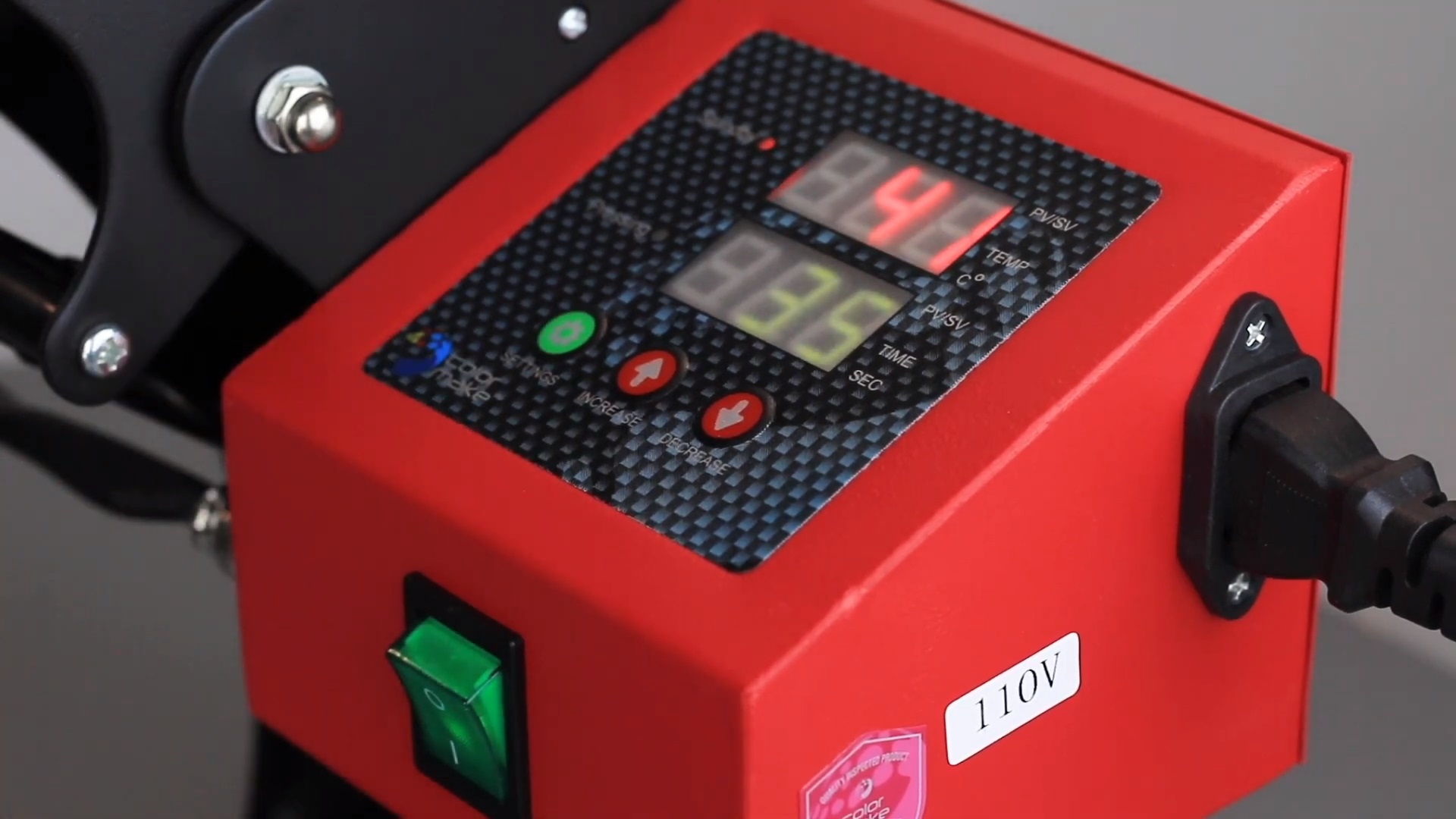 Plancha para Sublimar Gorras, Color Make.