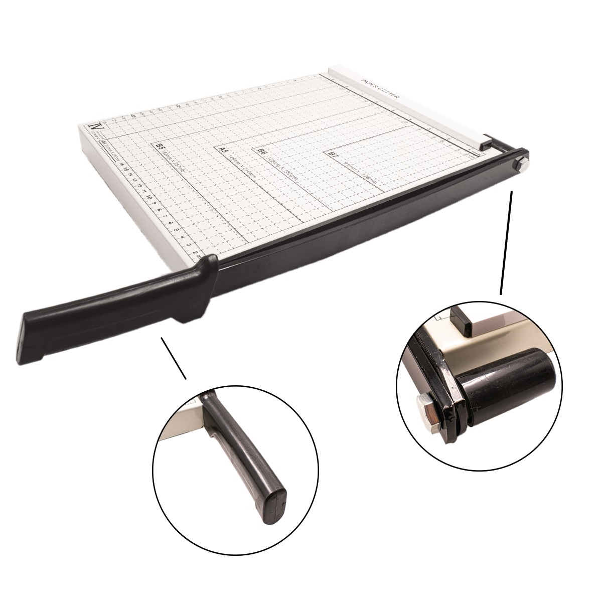 Guillotina Metal Carta Cortador Afilado Papel Foto Tarjeta Vmingo