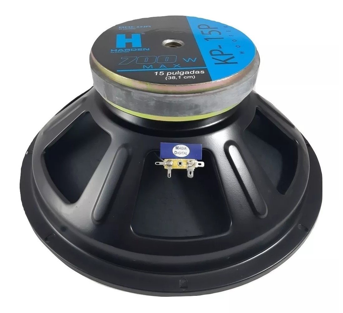 Bocina HARDEN  Kp-15p 15 Pulgadas 300w Rms Color Negro