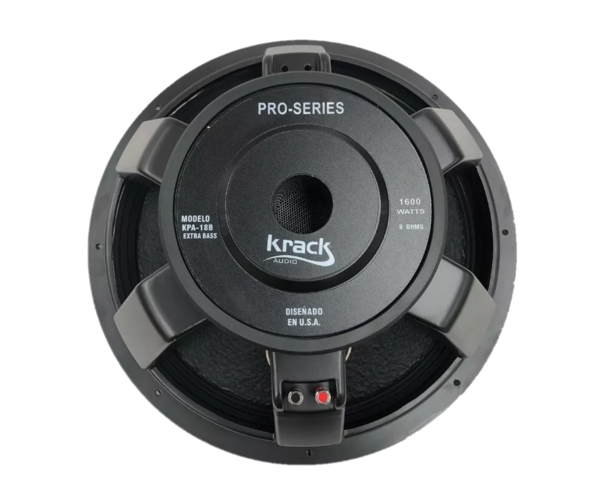 Bocina KRACK Kpa-18b 18 Pulgadas 800 Watts Rms