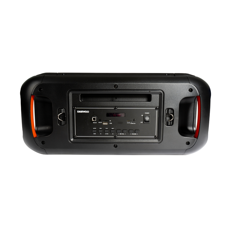 Bocina Recargable 2x6.5 Pulgadas Daewoo Boombox Dw-1987 