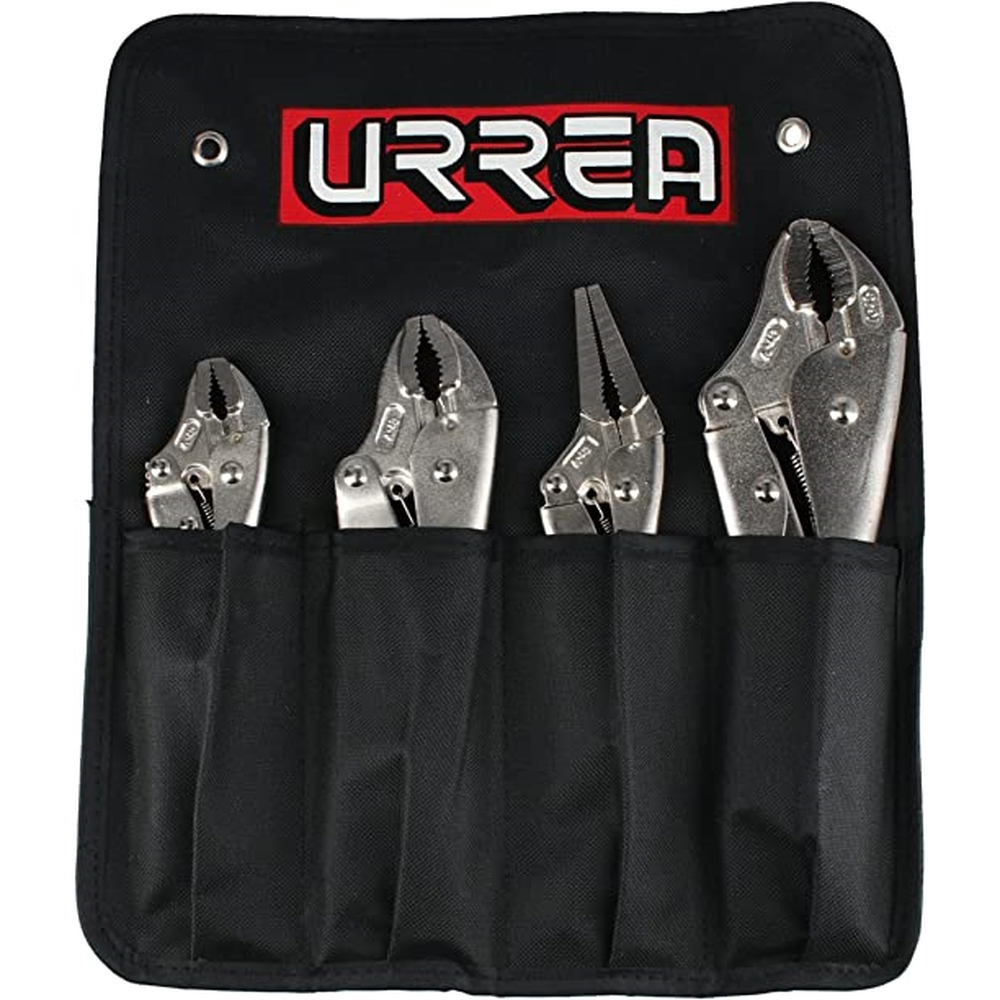 Juego 4 Pinzas De Presión Uso Industrial Herramientas Urrea