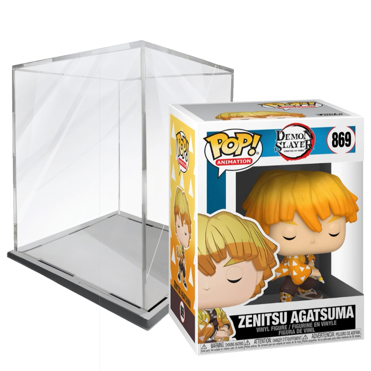 Compre Acrílico Claro Figura Funko Pop Acrílico Vitrina Para Die