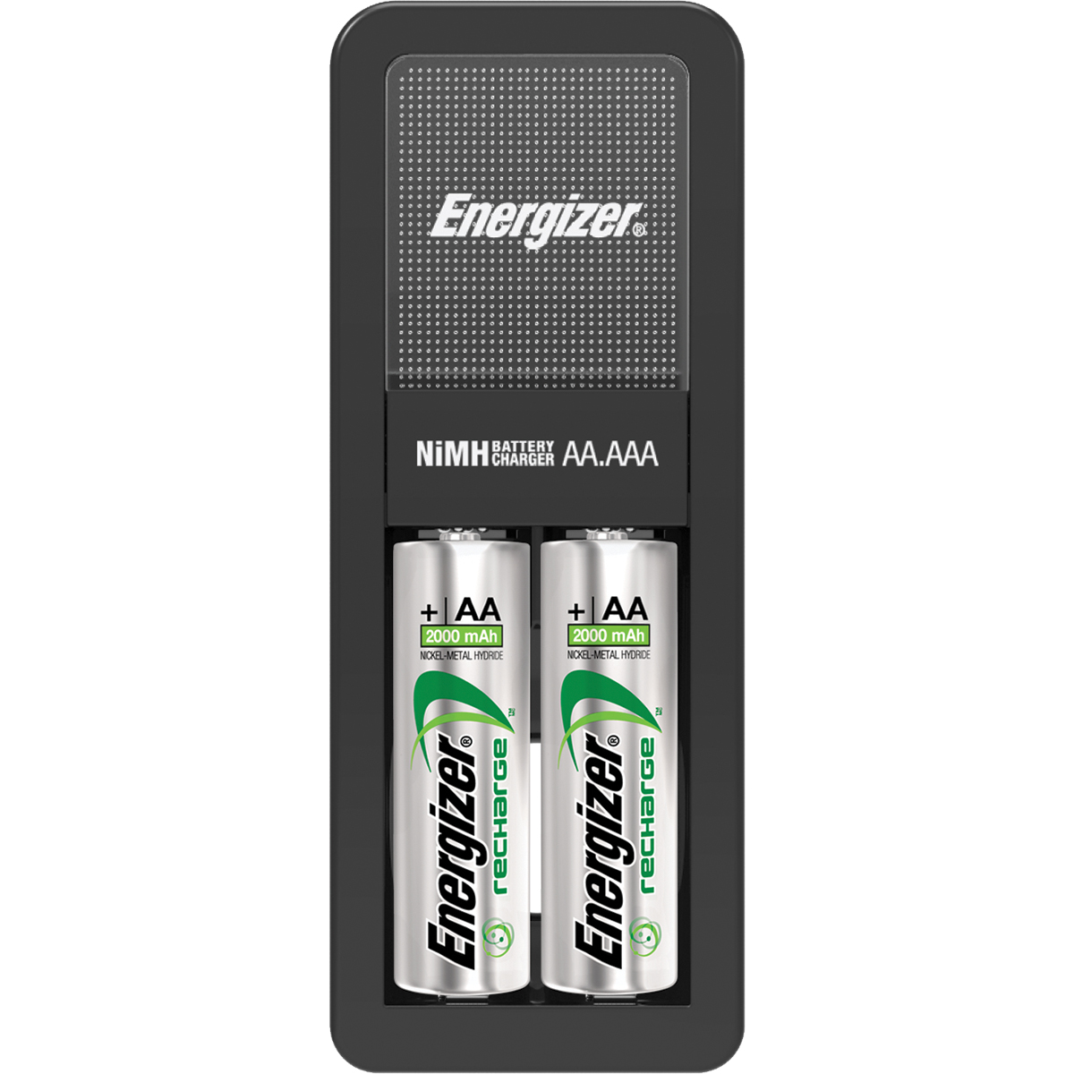 Cargador Pilas Baterías Energizer Recargables + 2 Piezas AA