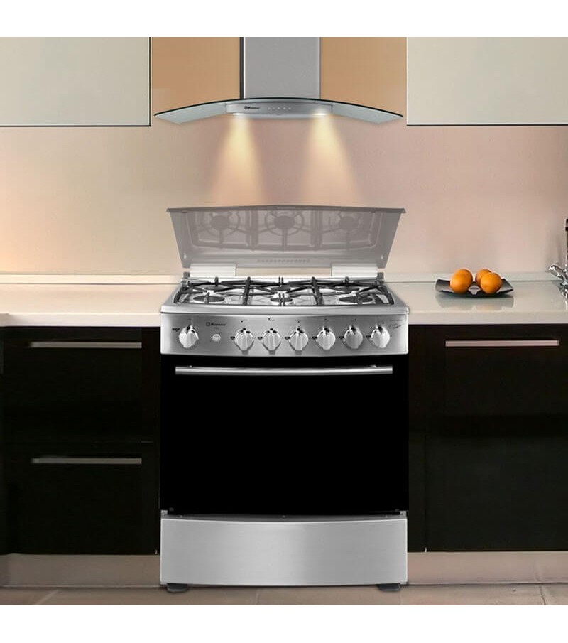 Estufa Koblenz NIZA EK-501 30" 6 Quemadores Acero Inoxidable