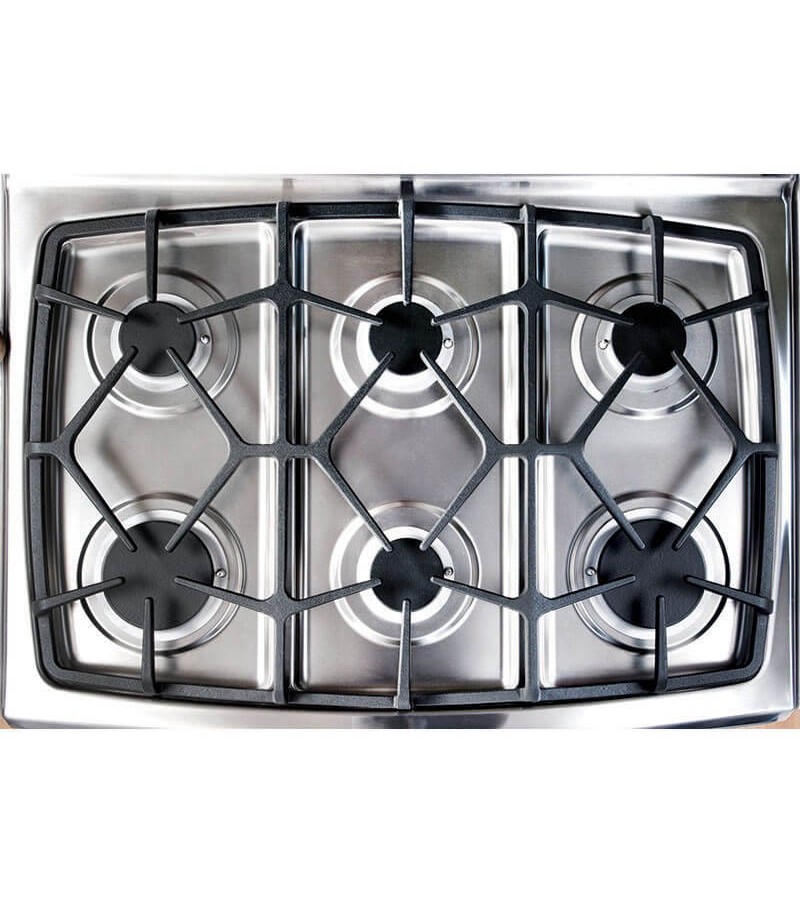 Estufa Koblenz NIZA EK-501 30" 6 Quemadores Acero Inoxidable