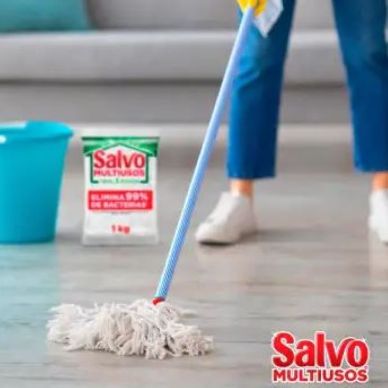 Detergente en Polvo Salvo 980034415 Multiusos Triple Poder