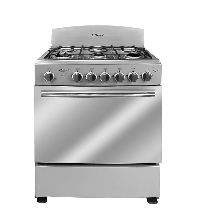 Estufa Koblenz EK-1121 CA-GIRIC 30" 6 Quemadores Silver