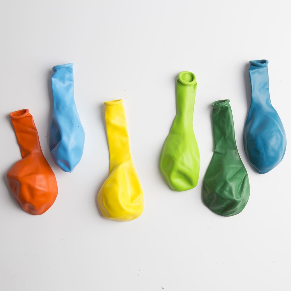 Globos Estandar 100 Piezas No 9/10 Multicolor Selanusa