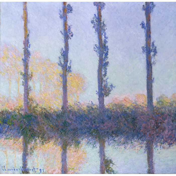 Rompecabezas The Four Trees 1891 Monet Grafika 1000 pz