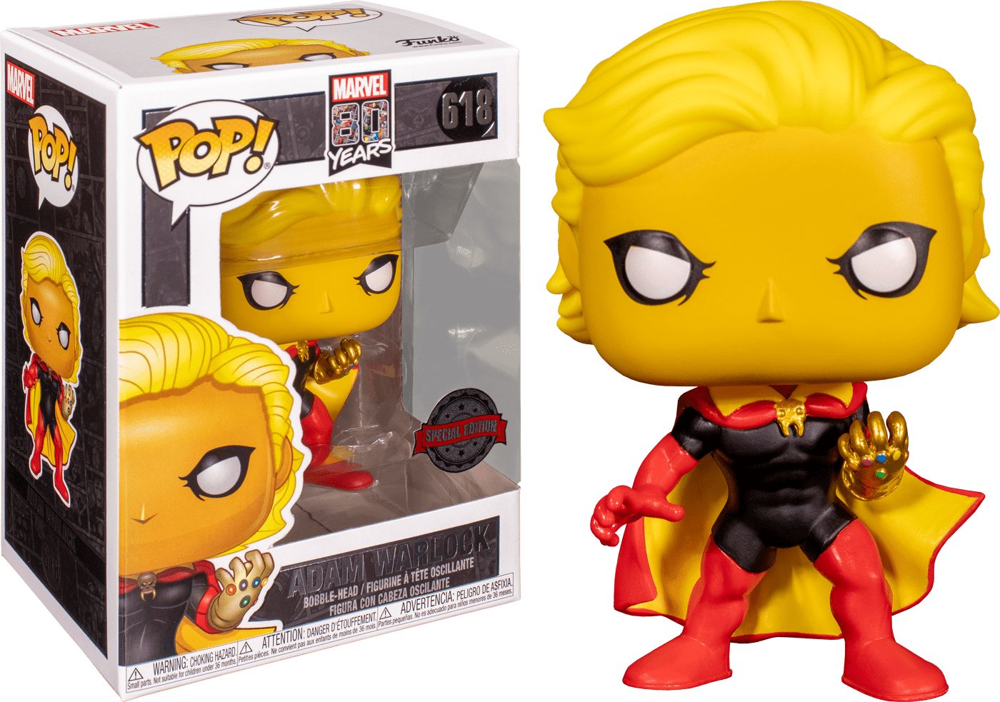 Funko Pop Adam Warlock Edición Especial