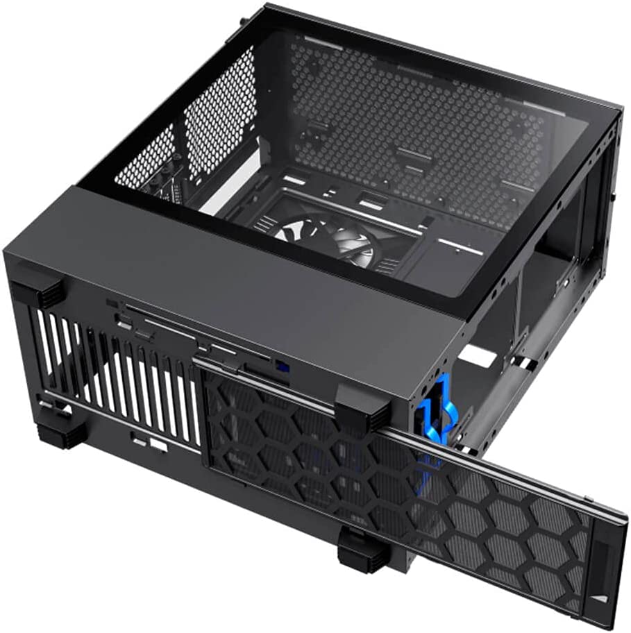 GABINETE MUNFROST PANDA PRO NEGRO/ROJO CON FUENTE 550W