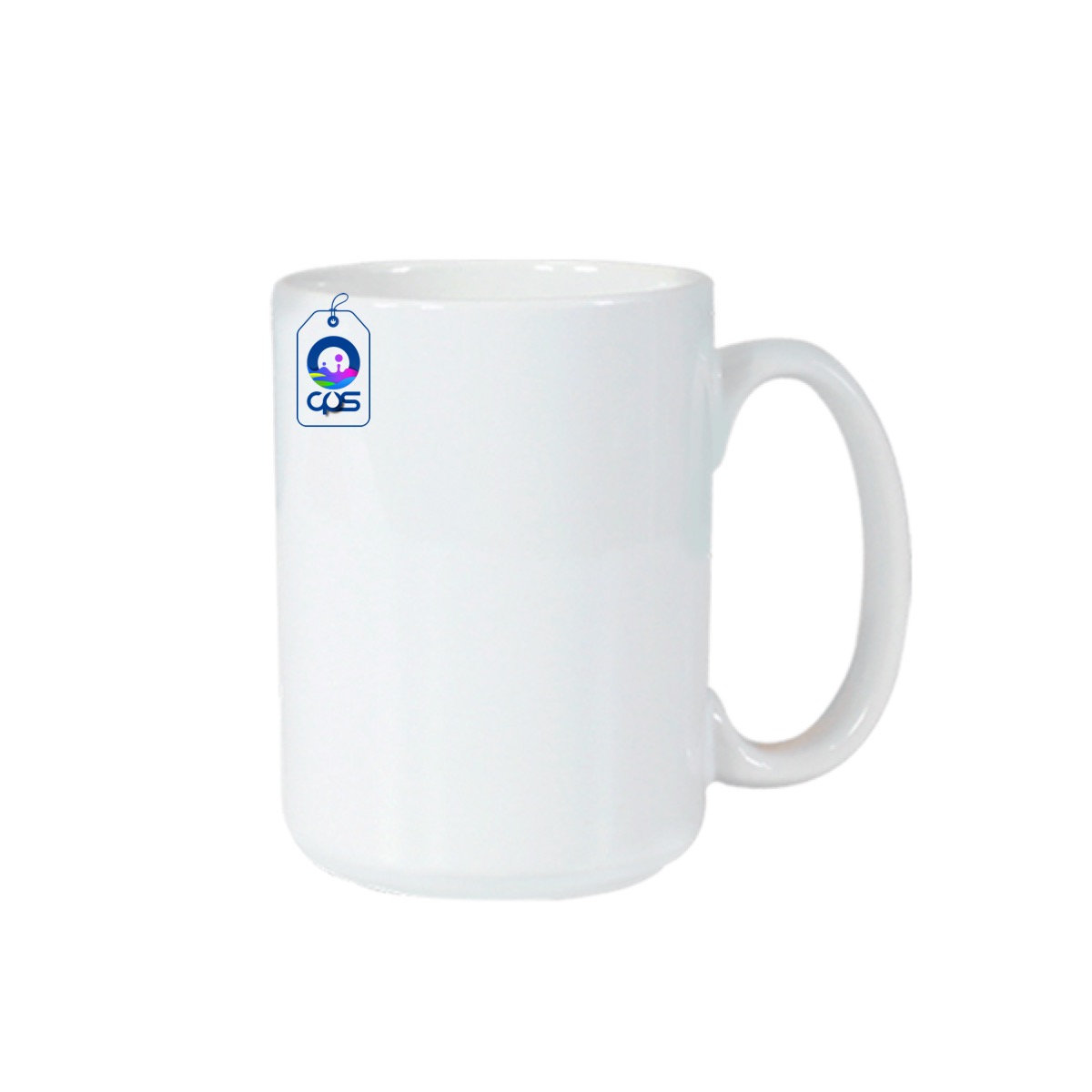 Taza blanca 15 oz. para sublimación. 12 pza.