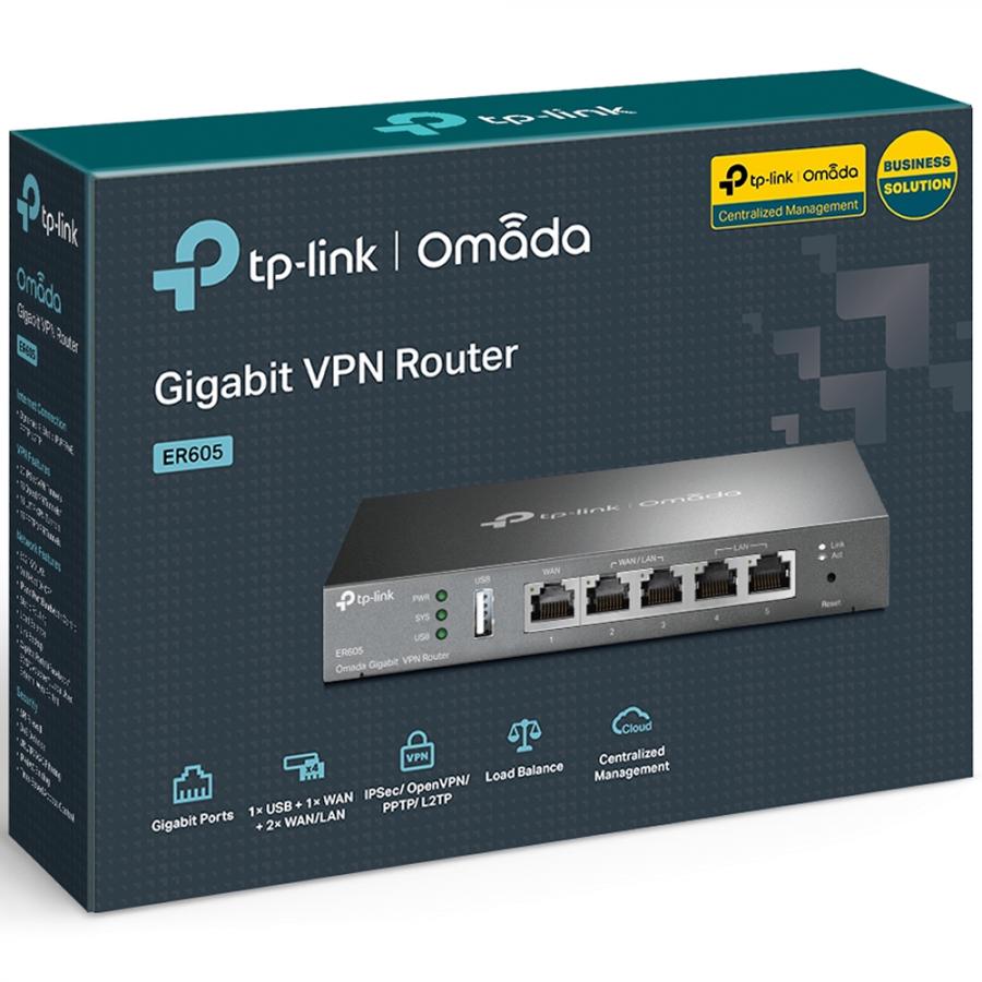 Router VPN Tp-Link ER605 Gigabit Omada