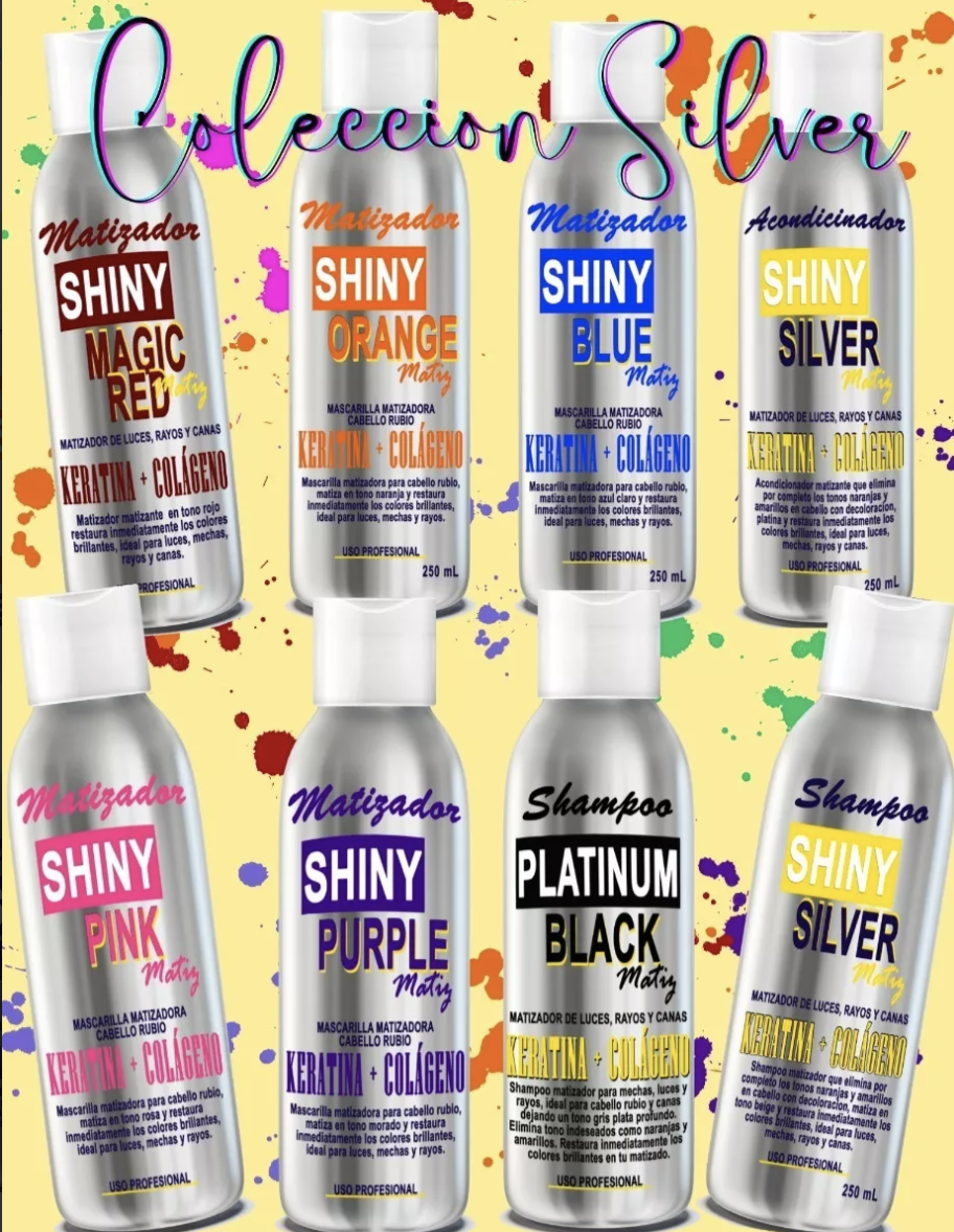 Shampoo Matizador Silver 250ml Cabello Rubio FUNBU