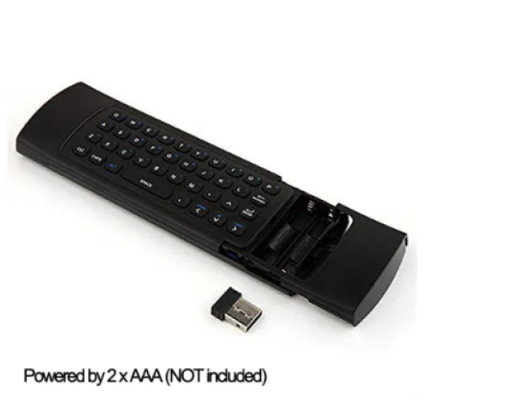 Control Air Fly Mouse Teclado Para Smart Tv Box Con Voz