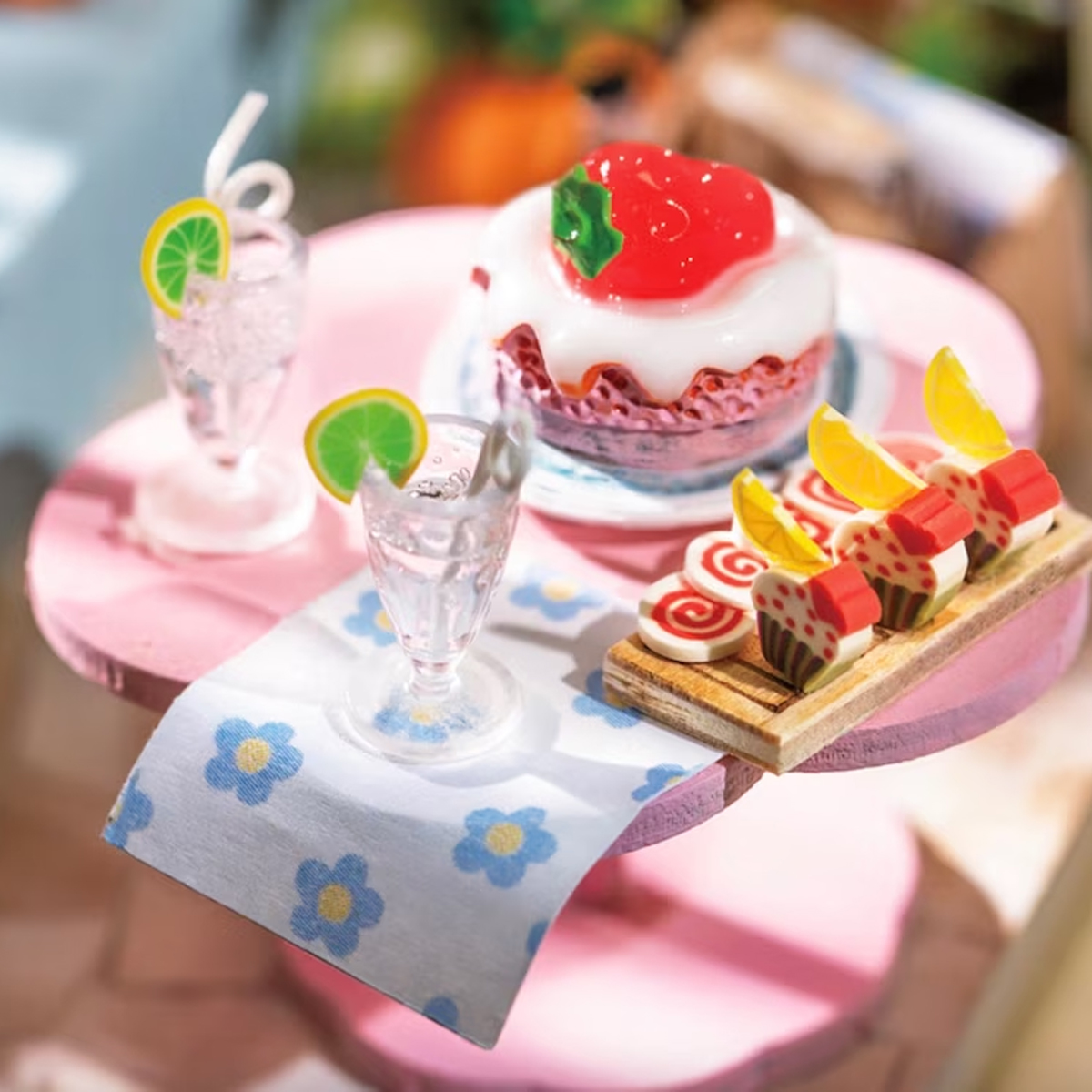 Rompecabezas Madera Casa De Fiesta Miniatura DG153 Robotime