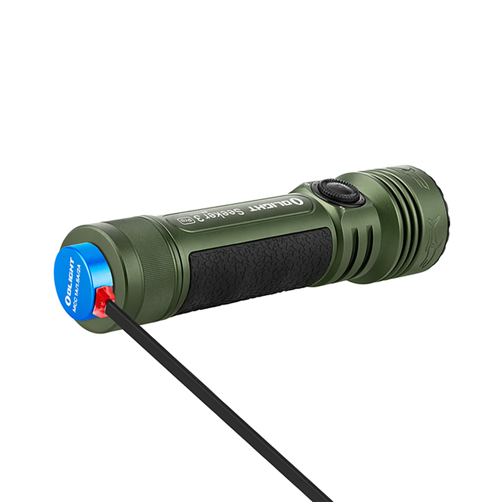 Linterna Recargable de Mano SEEKER 3 PRO Verde Olight
