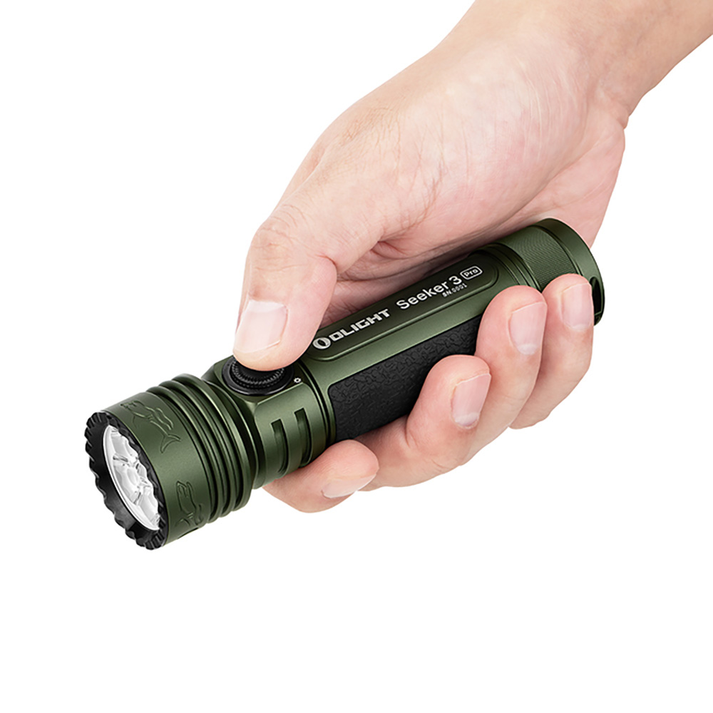 Linterna Recargable de Mano SEEKER 3 PRO Verde Olight