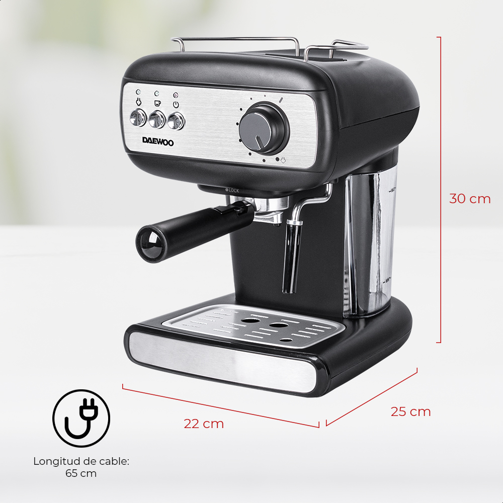 Máquina profesional de espresso Daewoo DES-1548