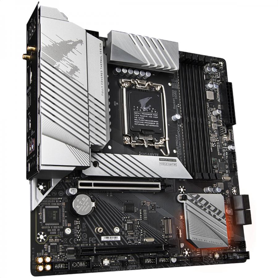Tarjeta Madre GIGABYTE B660M AORUS PRO AX DDR5 PCI-E WiFi BT Socket 1700