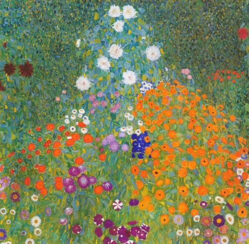 Rompecabezas Jardín Fleuri, 1905-1907 Gustav Klimt