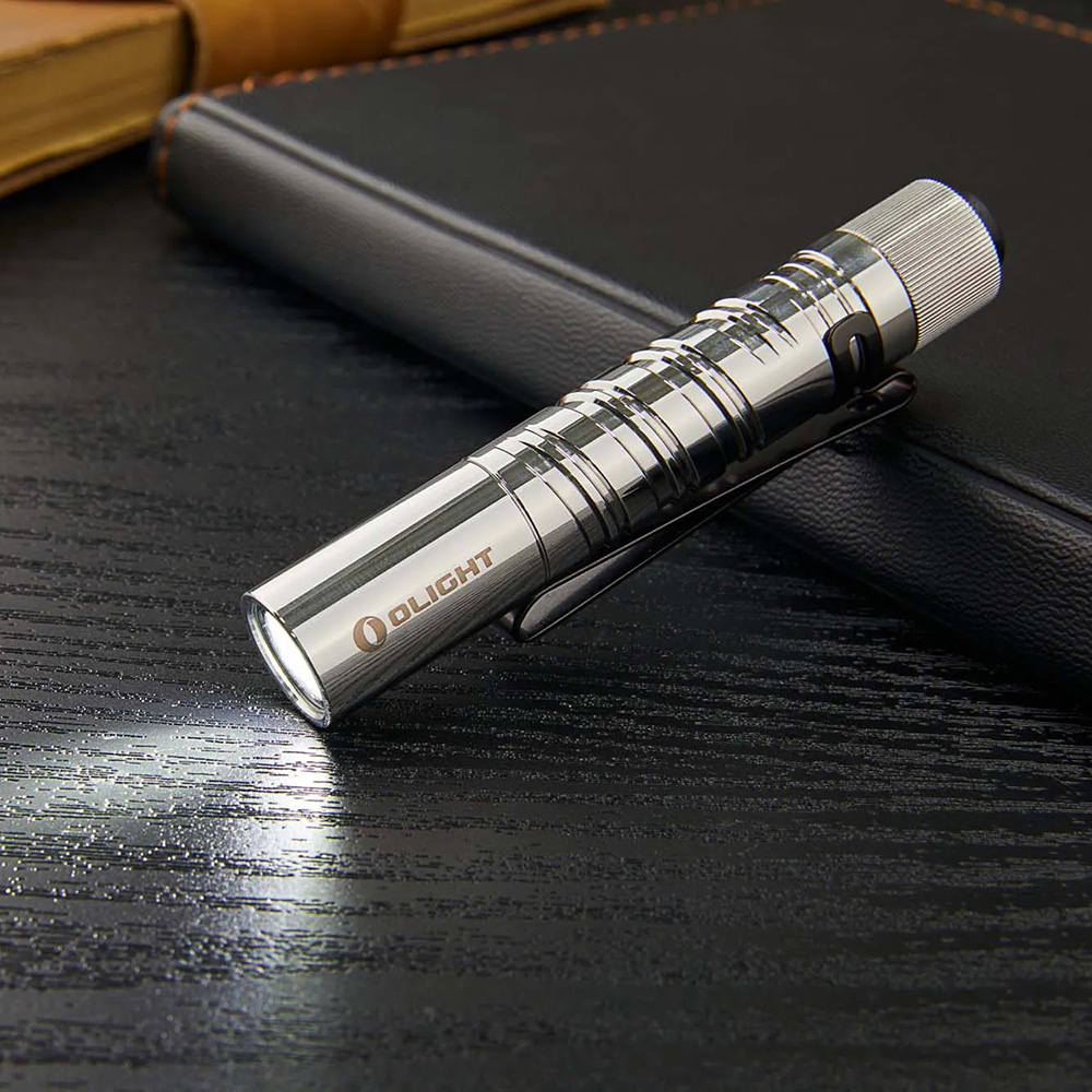 Linterna de Bolsillo I3T EOS Acero Inoxidable Olight