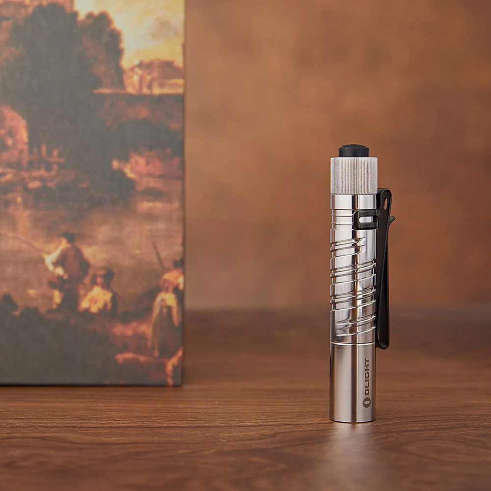 Linterna de Bolsillo I3T EOS Acero Inoxidable Olight