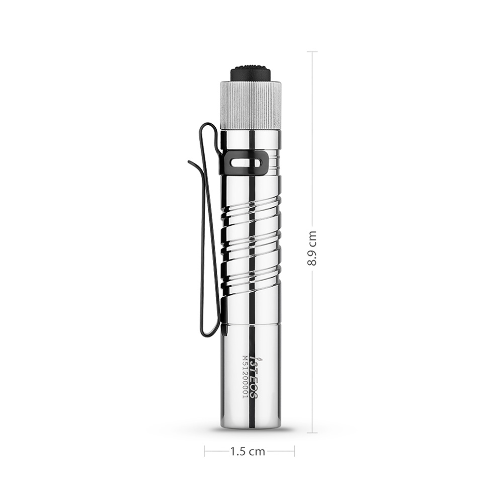 Linterna de Bolsillo I3T EOS Acero Inoxidable Olight