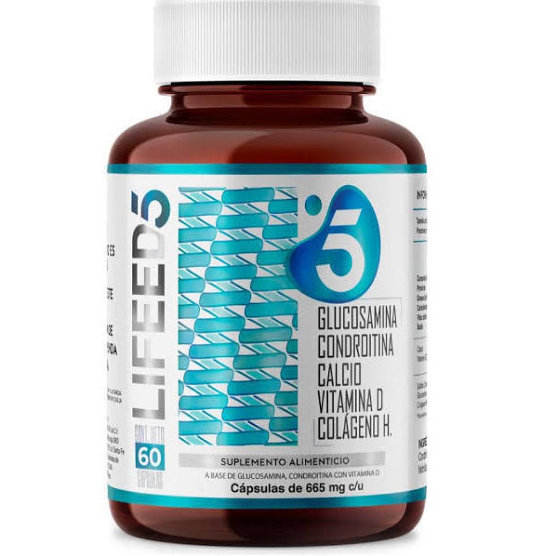 Lifeed Articulación Glucosamina Condroitina Colágeno Calcio